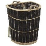 Vidaxl sac  dos bois de chauffage sangles de transport 57x51x69 cm