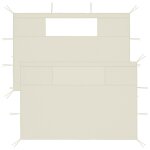 Vidaxl salon de jardin 11 pcs avec coussins beige rsine tresse