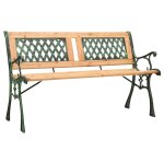 Vidaxl salon de jardin 6 pcs blanc bois de pin massif