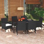 Vidaxl salon de jardin 6 pcs avec coussins gris clair résine tressée Vidaxl salon de jardin 6 pcs avec coussins gris clair résine tressée