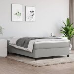 Vidaxl salon de jardin 6 pcs avec coussins gris clair r�sine tress�e