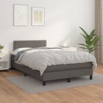 Vidaxl salon de jardin 9 pcs avec coussins gris rsine tresse