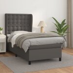 Vidaxl salon de jardin avec coussins 7 pcs gris rsine tresse