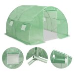 Vidaxl serre 9 m 300x300x200 cm