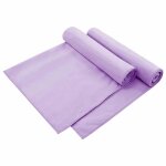 Vidaxl serviettes de chaise d'ext�rieur 2 pcs violet 130 x 60 cm