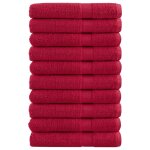 Vidaxl serviettes de sauna de qualité supérieure solund 10 pcs rouge Vidaxl serviettes de sauna de qualité supérieure solund 10 pcs rouge