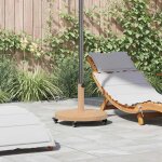 Vidaxl socles de parasol d'extérieur bois clair 48 x 48 x 32. 5 cm Vidaxl socles de parasol d'extérieur bois clair 48 x 48 x 32. 5 cm