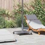Vidaxl socles de parasol d'extérieur bois foncé 45 x 45 x 31. 5 cm Vidaxl socles de parasol d'extérieur bois foncé 45 x 45 x 31. 5 cm