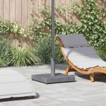 Vidaxl socles de parasol d'extérieur bois foncé 45 x 45 x 31. 5 cm Vidaxl socles de parasol d'extérieur bois foncé 45 x 45 x 31. 5 cm