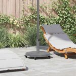 Vidaxl socles de parasol d'extérieur bois foncé 48 x 48 x 32. 5 cm Vidaxl socles de parasol d'extérieur bois foncé 48 x 48 x 32. 5 cm