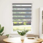 Vidaxl store 90 x 150 cm gris