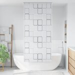 Vidaxl store roulant de douche 120x240 cm carr