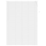 Vidaxl store v�nitien r�glable blanc 213 x 150 cm pvc