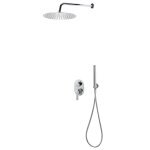 Vidaxl système de douche acier inoxydable 201 argenté Vidaxl système de douche acier inoxydable 201 argenté