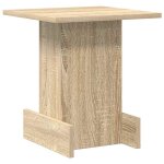 Vidaxl table d'appoint ch�ne sonoma 35, 5 x 35 x 40 cm