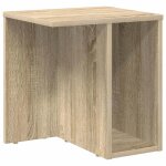 Vidaxl table d'appoint ch�ne sonoma 37 x 32 x 40 cm bois d'ing�nierie