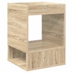 Vidaxl table d'appoint ch�ne sonoma 40 x 40 x 56 cm bois d'ing�nierie