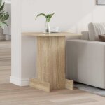 Vidaxl table d'appoint ch�ne sonoma 44, 5 x 45 x 55 cm