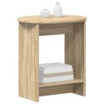 Vidaxl table d'appoint ch�ne sonoma 50 x 39, 5 x 55 cm
