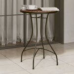 Vidaxl table de bistro mosa�que terre cuite Ø50x70 cm c�ramique