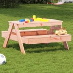 Vidaxl table de pique - nique pour enfants bois massif de douglas