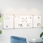 Vidaxl tableau blanc magn�tique pliable 160x60x1, 7 cm aluminium