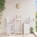 Vidaxl tabourets de bar 2 pcs blanc 40x42x120 cm bois massif de pin Vidaxl tabourets de bar 2 pcs blanc 40x42x120 cm bois massif de pin