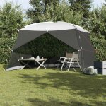 Vidaxl tente anti - moustiques de camping avec porte grise 6 personnes etanche