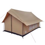 Vidaxl tente cabane marron 340 x 246 x 210 cm