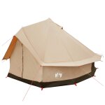 Vidaxl tente familiale cr�me 6 personnes