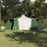 Vidaxl tente familiale tipi verte 8 personnes impermable
