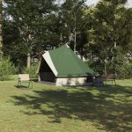 Vidaxl tente familiale tipi verte 8 personnes imperméable Vidaxl tente familiale tipi verte 8 personnes imperméable