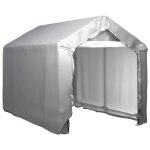 Vidaxl tente de rangement 180x300 cm acier gris