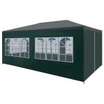 Vidaxl tente de rception 3 x 6 m vert