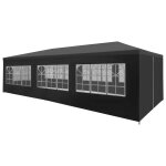 Vidaxl tente de r�ception 3 x 9 m anthracite
