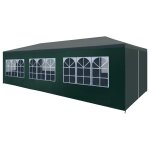 Vidaxl tente de rception 3 x 9 m vert
