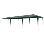 Vidaxl tente de réception 3x9 m pe vert 45094 Vidaxl tente de réception 3x9 m pe vert 45094