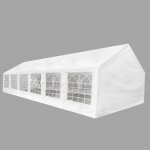 Vidaxl tente de r�ception blanche 12 x 6 m