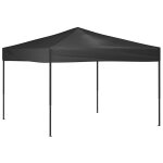 Vidaxl tente de r�ception pliable anthracite 3x3 m