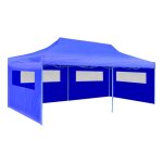 Vidaxl tente de r�ception pliable bleue 3 x 6 m