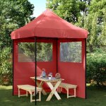 Vidaxl tente de r�ception pliable escamotable avec 2 parois lat�rales