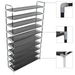 Tente de rception professionnelle 4x9 m anthracite, cadre en acier et polythylne
