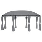 Vidaxl tonnelle avec rideaux 520x349x255 cm anthracite Vidaxl tonnelle avec rideaux 520x349x255 cm anthracite