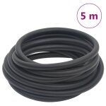 Vidaxl tuyau d'air hybride noir 5 m caoutchouc et pvc