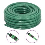 Vidaxl tuyau d'arrosage avec jeu de raccords vert 0, 75 50 m pvc Vidaxl tuyau d'arrosage avec jeu de raccords vert 0, 75 50 m pvc