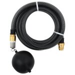 Vidaxl tuyau d'aspiration avec raccords en laiton 7 m 25 mm noir Vidaxl tuyau d'aspiration avec raccords en laiton 7 m 25 mm noir