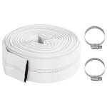 Vidaxl tuyau plat 20 m 3  pvc