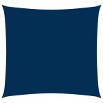 Vidaxl voile de parasol tissu oxford carr� 3x3 m bleu
