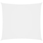 Vidaxl voile de parasol tissu oxford carr� 3x3 m blanc