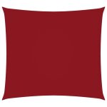 Vidaxl voile de parasol tissu oxford carré 3x3 m rouge Vidaxl voile de parasol tissu oxford carré 3x3 m rouge